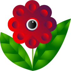Blume-rot-gross